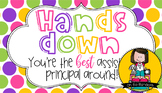 Assistant Principal Gift Tag | Hands Down