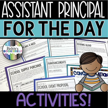 Preview of Assistant Principal for the Day Activities