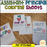 Assistant Vice Principal Coloring Pages appreciation