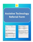 Assistive Technology (AAC) Referral form for SLPs