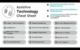 Assistive Technology Cheat Sheet for Google Apps and Chrom