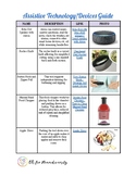 Assistive Technology Guide for Teens/Young Adults with Dis