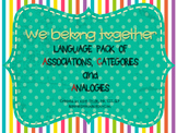 Association, Category, Analogy Language Pack Print & Go (S