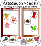Association & Order (Great for students with Autism, as we
