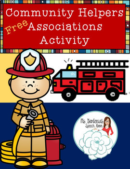Preview of Community Helpers and Their Tools Worksheets