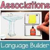 Receptive Language Activities: Associated Items Match  - S