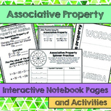 Associative Property Interactive Notebook