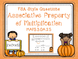 Associative Property Task Cards