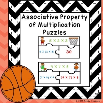 Preview of Associative Property of Multiplication Activity Game 3rd Grade Math 3.OA.5