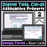Associative Property of Multiplication Task Cards | Digita