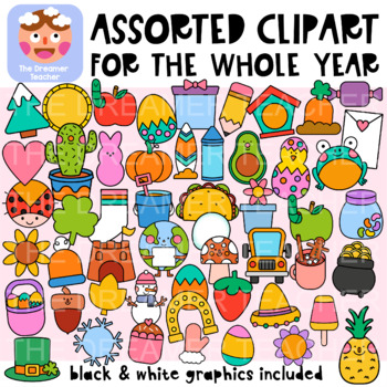 Preview of Assorted Clipart for the Whole Year