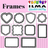 Assorted Frames for name tags, gift tags, cards, worksheet