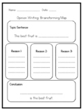 Assorted Opinion Writing: Brainstorming Maps