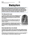 Assyria and Babylon Paired Text (New Social Studies Framew