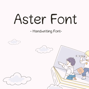 Preview of Aster - Handwriting font