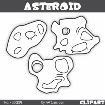 asteroid belt clipart