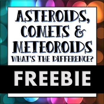 Preview of Asteroids, Comets and Meteoroids - What's the Difference? - PowerPoint