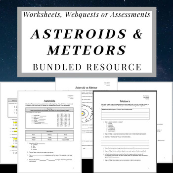Preview of Asteroids & Meteors