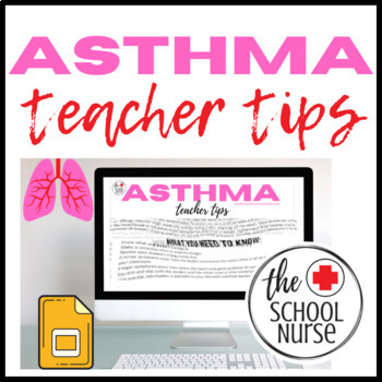 Preview of Asthma Information for Teachers