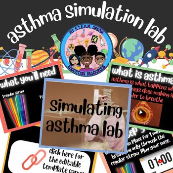 Preview of Asthma Simulation Respiratory System Lab