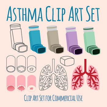 asthma attack clipart