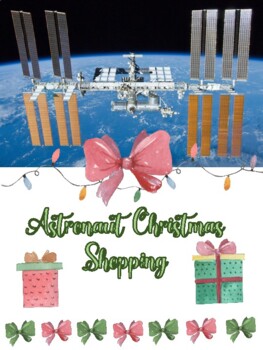 Preview of Astronaut Christmas Shopping