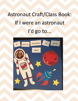 Preview of Astronaut Craft/Class Book