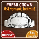 Astronaut Helmet Community helper Paper Crown Printable He