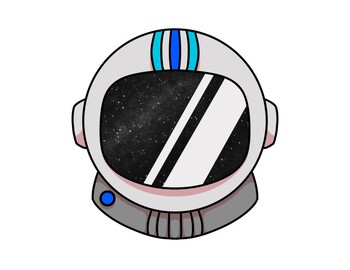 Preview of Astronaut Helmets | Space Themed Classroom | Space Unit