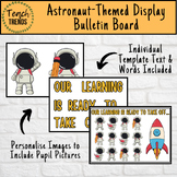 Astronaut-Themed Display Bulletin Board Template