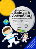 Astronaut in Space Opinion Essay Writing Prompt Common Cor
