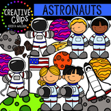 Astronauts: Space Clipart {Creative Clips Clipart}