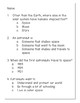 Astronauts and Space Travel Reading Comprehension Activity by