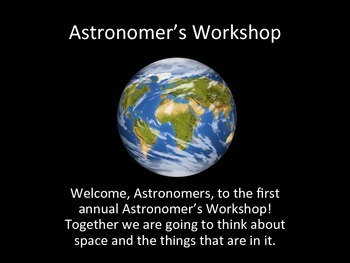 Preview of Astronomer's Workshop