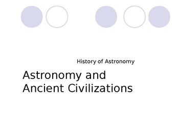 Astronomy: Ancient Civilizations and the History of Astrology | TPT