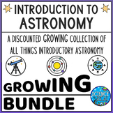 Introduction Astronomy, Gravity, and Kepler's Laws GROWING