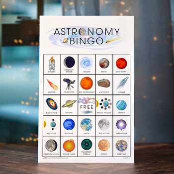 Preview of Astronomy Bingo - 50 Cards