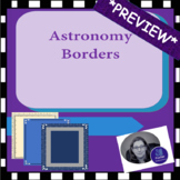 Astronomy Borders