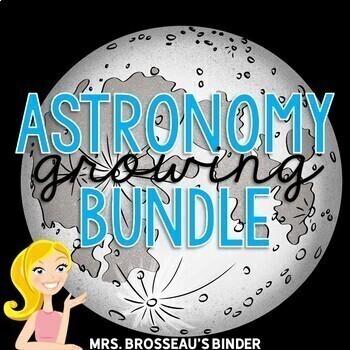 Preview of Astronomy Bundle | Space Lessons, Units, Notes for High School Astronomy Course