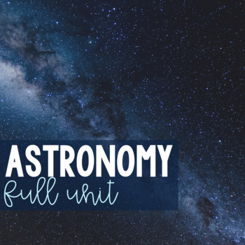 Preview of Astronomy Unit