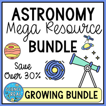 Preview of Astronomy Growing Mega Bundle - Growing Collection of Astronomy Resources