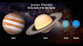 Preview of Astronomy - Jovian Planets / Gas Giants PowerPoint