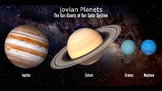 Astronomy - Jovian Planets / Gas Giants PowerPoint