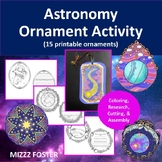 Holiday Astronomy Ornaments Activity (15 variations)