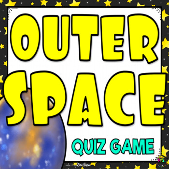 Preview of Astronomy Outer Space Quiz Activity And Board Game Aus U.K. Ame