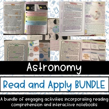 Preview of The Solar System Read and Apply BUNDLE (NGSS MS Earth Science Aligned)