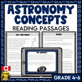 Space Reading Passages | Sky Science | Astronomy | Science