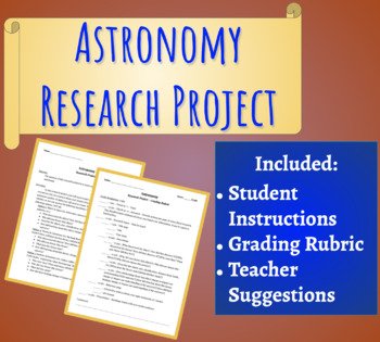 Preview of Astronomy Research Project
