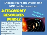 Astronomy Resources Bundle: Nonfiction, Activities, Resear