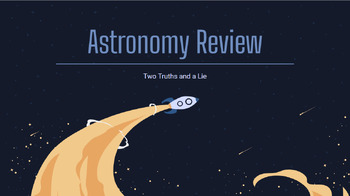 Preview of Astronomy Review Game
